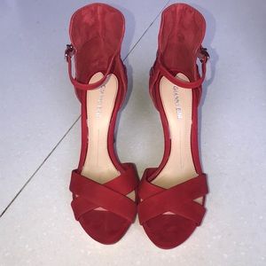 Gianni Bini red heeled shoes!